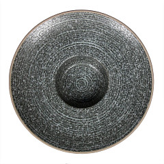 Тарелка глубокая для пасты P.L. Proff Cuisine 200 мл 22,3*5,1 см Dark Stone Untouched Taiga в Санкт-Петербурге, фото