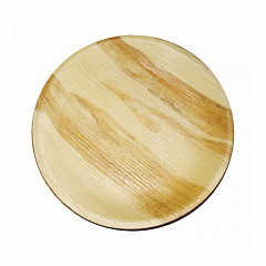 Тарелка круглая из пальмовых листьев Garcia de Pou 25*2,5 см, 25 шт в Санкт-Петербурге, фото