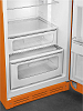 Отдельностоящий двухдверный холодильник Smeg FAB30ROR5 фото