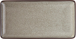 Тарелка без рима прямоугольная Fortessa 23x12 см, Ston grey, World of Colours (D740.273.0000) в Санкт-Петербурге, фото