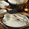Тарелка асимметричная Kutahya Porselen Marble 22 см, мрамор NNGLX22DU893313 фото