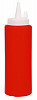 Диспенсер для соуса Luxstahl красный (соусник) 250 мл фото