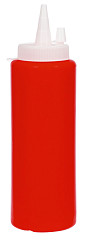 Диспенсер для соуса Luxstahl красный (соусник) 250 мл в Санкт-Петербурге, фото 1