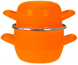 Кастрюля для мидий Cosy&Trendy оранжевая 2,8 л, h 17,5cm d 18cm в Санкт-Петербурге фото