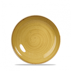Тарелка мелкая круглая Churchill Stonecast Mustard Seed Yellow SMSSEVP61 16,5 см в Санкт-Петербурге, фото