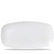 Блюдо прямоугольное CHEFS без борта Churchill 35,5х18,9см, Vellum, цвет White полуматовый WHVMXO141