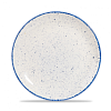 Тарелка мелкая без борта Churchill Stonecast Hints Indigo Blue SHBIEVP81 фото