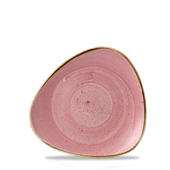 Тарелка мелкая треугольная Churchill Stonecast Petal Pink SPPSTR91 22,9см, без борта в Санкт-Петербурге фото
