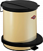 Мусорный контейнер Wesco Pedal bin, 5 л, кремовый фото