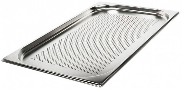 Гастроемкость перфорированная CuisinAid 1/1 h=20 нерж, 530х325х20 CD-811-20P фото