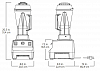 Блендер Vitamix Vita Prep 3 (058627) фото