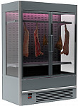 Витрина для демонстрации мяса Полюс FC 20-08 VV 1,3-1 X7 0430 (распашные двери структурный стеклопакет)