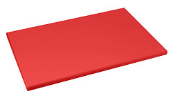 Доска разделочная Restola 500х350мм h18мм, полиэтилен, цвет красный 422111304 в Санкт-Петербурге фото