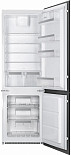 Встраиваемый комбинированный холодильник Smeg C7280NEP1