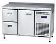 Холодильный стол  СХС-60-01-СО охлаждаемая столешница с бортом (ящики 1/2, дверь)