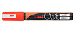 Маркер меловой UNI Mitsubishi Pencil Chalk PWE-5M 1,8-2,5 мм Оранжевый неон