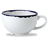 Чашка Dudson 227,5 мл, белая с синим кантом HVINCB201 фото