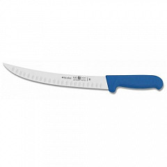 Нож разделочный Icel 25см с бороздками SAFE синий 28600.3552000.250 в Санкт-Петербурге фото