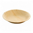 Тарелка глубокая из пальмовых листьев  18*3,5 см, 25 шт