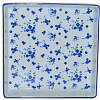 Тарелка квадратная Porland BLUE PASSION 15 см (358814) фото
