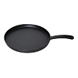 Сковорода для блинов P.L. Proff Cuisine 26 см h2,2 см чугун черная ИНДУКЦИЯ (81240554)