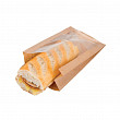 Пакет бумажный с окном для еды Garcia de Pou 16(11+5)*21 см, крафт-бумага, 100 шт/уп