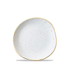 Тарелка мелкая Волна Churchill Stonecast Barley White SWHSOG71 18,6см фото