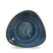 Салатник треугольный Churchill Stonecast Blueberry SBBSTB271 27,2х26,7см