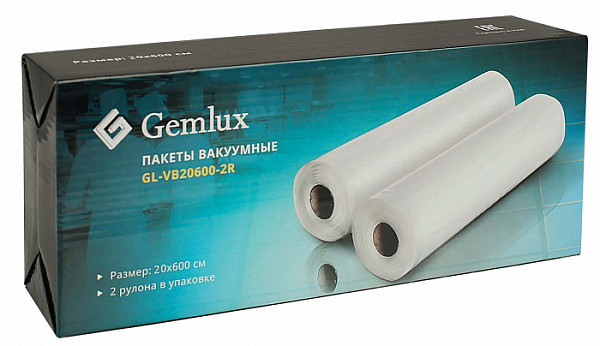Пакет для вакуумирования Gemlux GL-VB20600-2R фото