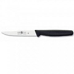 Нож для чистки овощей Icel 10см с волнистым лезвием JUNIOR черный 24100.5304000.100 в Санкт-Петербурге фото
