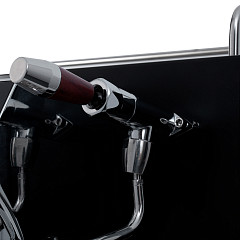 Рожковая кофемашина Altrimo NEO ONE 2GR высокие группы, черный, фото 9