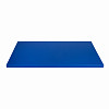 Доска разделочная Luxstahl 400х300х12 синяя пластик фото