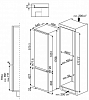 Встраиваемый комбинированный холодильник Smeg CD7276NLD2P1 фото