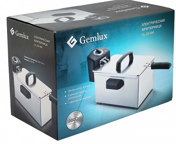 Фритюрница Gemlux GL-DF4M1 фото
