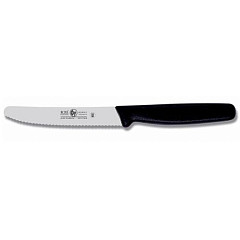 Нож для стейка Icel 10см, ручка черный пластик 24100.5013000.110 в Санкт-Петербурге фото