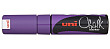Маркер меловой UNI Mitsubishi Pencil Chalk PWE-8K Фиолетовый