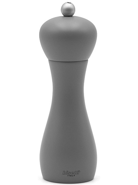 Мельница для перца Bisetti h 18 см, бук, цвет серый, RIMINI (42504) фото