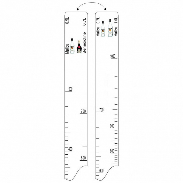 Барная линейка P.L. Proff Cuisine Malibu (500мл/700мл/1л) Benedictine (700мл) фото
