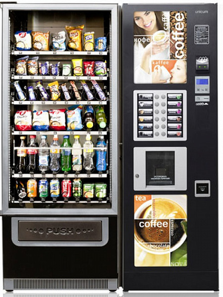Комбинированный торговый автомат Unicum Nova Bar фото