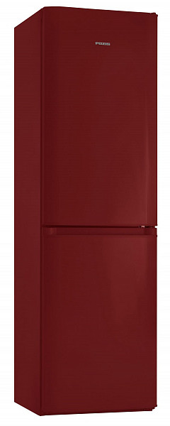Двухкамерный холодильник Pozis RK FNF-174 рубиновый, индикация белая фото