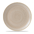 Тарелка мелкая круглая Churchill Stonecast Nutmeg Cream SNMSEV111 28,8см, без борта