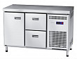 Холодильный стол Abat СХС-70-01 неохлаждаемая столешница без борта (ящики 1/2, дверь)