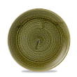 Тарелка мелкая Churchill Stonecast Plume Olive PLGREVP81