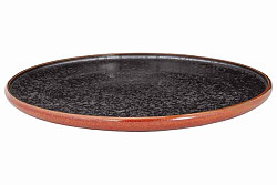 Тарелка мелкая Cosy&Trendy d 27 см, Elements Maroon (5697028) в Санкт-Петербурге, фото 1