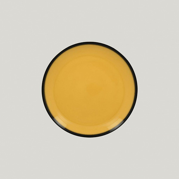 Тарелка круглая RAK Porcelain LEA Yellow 29 см (желтый цвет) фото