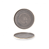 Тарелка мелкая с прямым бортом Churchill CHEFS Walled Stonecast Peppercorn Grey SPGSWP161 фото