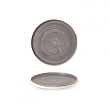 Тарелка мелкая с прямым бортом Churchill CHEFS Walled Stonecast Peppercorn Grey SPGSWP161
