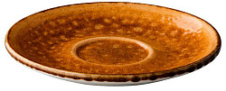 Блюдце универсальное для чайных чашек Style Point Jersey Orange 15 см, цвет оранжевый (QU94555) в Санкт-Петербурге, фото