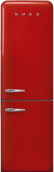 Отдельностоящий двухдверный холодильник Smeg FAB32RRD5 фото