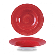 Тарелка для пасты  Stonecast Berry Red SBRSVWBM1 24см 0,28л